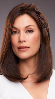 GWYNETH by JON RENAU in 4RN | Darkest Brown (Human Hair Renau Natural)