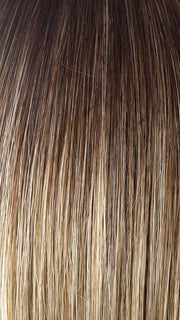 CREAMY TOFFEE LR | Light Platinum Blonde with Dark Roots