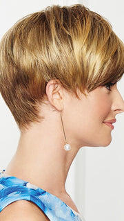 Longer lengths on the top can be worn smooth or tousled for a touch of whimsy