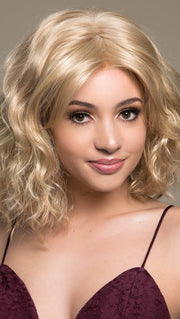 DAKOTA by ENVY in MEDIUM BLONDE | Soft Golden Blonde with Champagne Blonde highlights