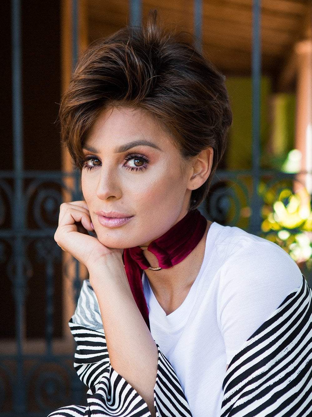 GO FOR IT by RAQUEL WELCH in SS9/30 SHADED COCOA | Dark Dark Brown with Subtle Warm Highlights  Roots