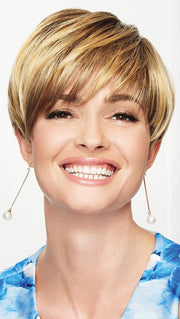 So Stylish Wig by Gabor is a fully layered front and crown