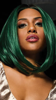 GREEN IRL by Hairdo in GREEN | Emerald Green with Dark Roots