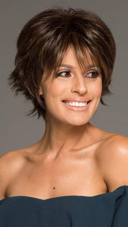 COCO by RENE OF PARIS in COFFEE-LATTE | Dark Brown & Honey Brown evenly blended highlights