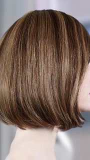 PLF 009HM by LOUIS FERRE in 10/6/8 CAFE LATTE | Brown, Dark Brown, and Ash Brown Evenly Blended