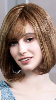 PLF 009HM by LOUIS FERRE in 10/6/8 CAFE LATTE | Brown, Dark Brown, and Ash Brown Evenly Blended
