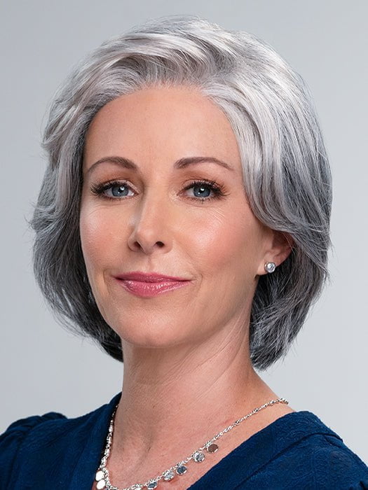 HILLARY by Jon Renau in 92 MOONLIGHT | Cool, Light Flash front deepening to a Midnight Shade towards the Nape