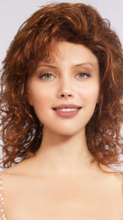 STEPHANIE by LOUIS FERRE in 28/32 BRONZE BROWN | Red Copper Blended with Auburn Tone