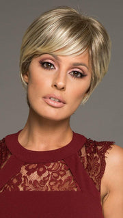 MEGAN by NORIKO in FROSTI BLONDE | Platinum Blonde Evenly Blended with Light Ash Brown
