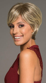 MEGAN by NORIKO in FROSTI BLONDE | Platinum Blonde Evenly Blended with Light Ash Brown