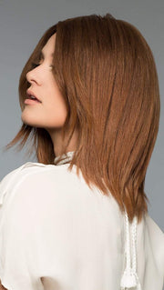 This wig is constructed with a monofilament top and is made from 100% Human Hair featuring Wig Pro's super Remy human hair