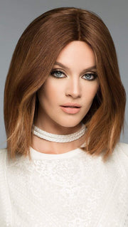 BARBARA by WIGPRO in 6/30T | Medium Chestnut Brown tipped w/ Russet