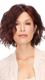 JANUARY by Jon Renau in FS2V/31V CHOCOLATE CHERRY | Black-Brown Violet, Medium Red-Violet Blend with Red-Violet Bold Highlights
