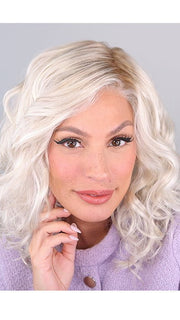 RADIANT BEAUTY by Gabor in color GL23-101SS | SUN-KISSED BEIGE | Dark golden blonde base blends into multi-dimensional tones of lightest beige blonde