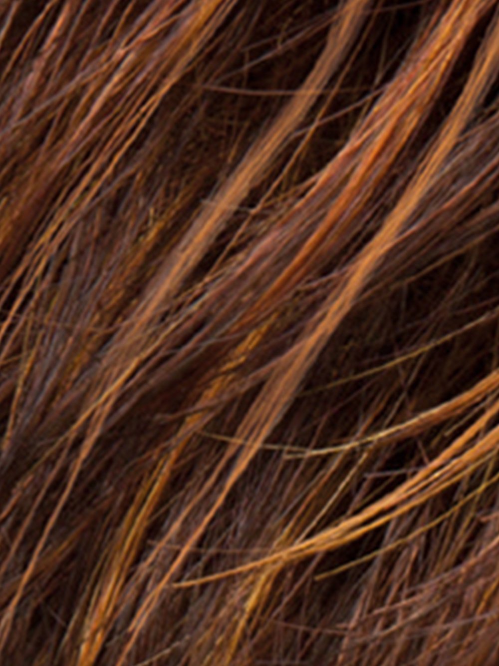HOT HAZELNUT ROOTED | Medium Brown base with  Medium Reddish Brown and Copper Red highlights and Dark Roots