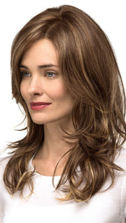 Long, Layered Cut with Free Flowing Waves & Face Framing Layers