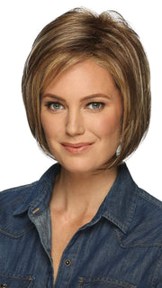 DEENA Wig by ESTETICA in R8/26H | Golden Brown with Golden Blonde Highlights
