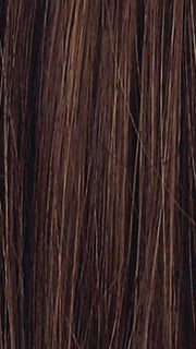 CHOCOLATE ROOTED | Medium to Dark Brown base with Light Reddish Brown highlights and Dark Roots