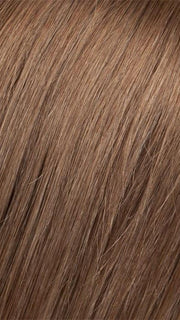 6/10T | Medium Dark Brown Blended with Medium Chestnut Brown with Golden Brown Tips