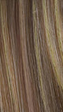 BERNSTEIN ROOTED | Light Brown base with subtle Light Honey Blonde and Light Butterscotch Blonde highlights and Dark Roots