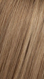 8/14T Light Chestnut Brown Blended with Dark Ash Blonde, Dark Ash Blonde Tips