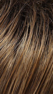 10/26TTS4 | Medium Gold Blonde Blend with Light Gold Blonde Tips, Shaded with Dark Brown