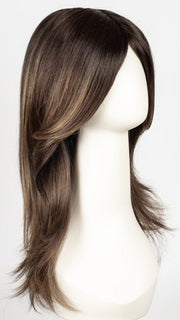 MARBLE-BROWN-LR | Dark Brown root with Medium Brown and Light Honey Brown