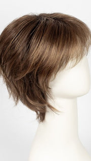 RAISIN GLAZE-R | Rooted Dark with Light Auburn blended with Medium Auburn