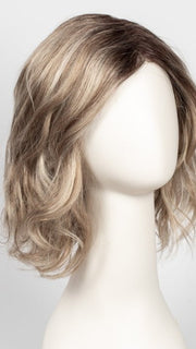 ROSE-GOLD-R | Blond base with reddish highlights and roots