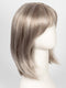 101F48T  | Pearl White Front, Light Natural Gold Brown with 75% Grey with Pearl White Tips, Light Gold Brown Nape