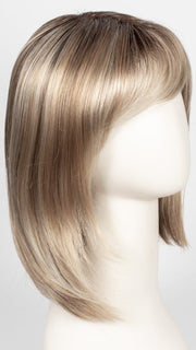 12FS8 | Light Gold Brown, Light Natural Gold Blonde and Pale Natural Gold-Blonde Blend, Shaded with Medium Brown