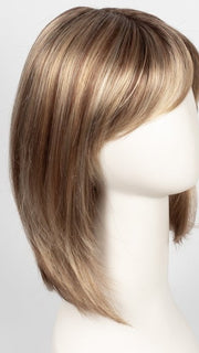 14/26S10  | Light Gold Blonde and Medium Red-Gold Blonde Blend, Shaded with Light Brown