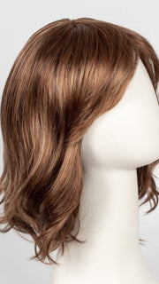 R3025S GLAZED CINNAMON | Medium Auburn with Ginger Blonde Highlights on Top