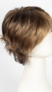 R829S GLAZED HAZELNUT | Rich Medium Brown with Ginger Highlights on Top