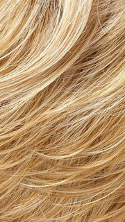 104F24B | Pale Natural White Blonde and Light Natural Gold Blonde Blend with Light Natural Gold Blonde Nape