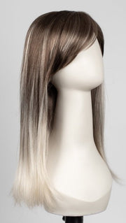 S18-60/102RO SOLSTICE | Cascading Ombre Shade | Cool, Dark Roots gradually lighten to a Shock of Patinum Blonde