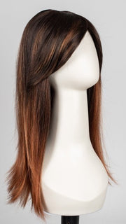 S4-28/32RO SUNRISE | Cascading Ombre Shade | Dark Roots Melt Naturally and blend into Radiant, Fiery Red Ends