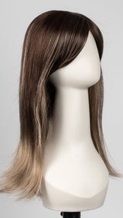 S8-18/26RO FAWN | Cascading Ombre Shade | Rich Dark Brown Roots blend with Honey and Platinum Blonde Hues at the Tips