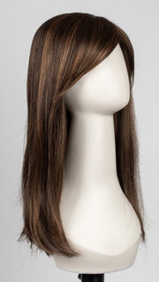 6F27 CARAMEL RIBBON  | Dark Brown with Light Red-Gold Blonde Highlights and Tips