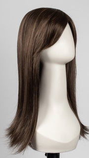 8RH14 HOT COCOA  | Medium Brown  with 33% Medium Natural Blonde Highlights