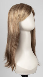 14/26 PRALINES N CREAM  | Medium Natural Gold Brown and Light Red-Gold Blonde Blend with Pale Natural Blonde Highlights