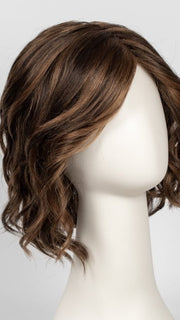 6F27 CARAMEL RIBBON  | Dark Brown with Light Red-Gold Blonde Highlights and Tips