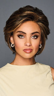 MAKE A STATEMENT by Gabor in GF8-29SS HAZELNUT | Warm Medium Brown Evenly Blended with Ginger Blonde and Dark Roots