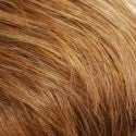 Color 12S28 = Strawberry Red in front & top Light gold brown in back