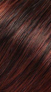 130/4 PAPRIKA | Dark Brown, Dark Red and Medium Red Blend with Medium Red Tips