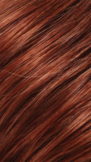 131T4S4  | Dark Brown and Medium Red Blend with Medium Red Tips, Shaded with Dark Brown