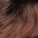 Color 131GR = FIRE RED WITH AUBURN HIGHLIGHTS AND DARK BROWN ROOTS