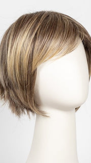 R11S+ GLAZED MOCHA | Medium Brown with Golden Blonde highlights on top