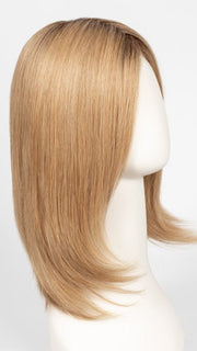 14/26S10 | Light Gold Blonde and Medium Red-Gold Blonde Blend, Shaded with Light Brown