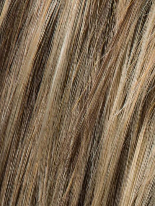 DARK SAND ROOTED | Light Brown base with  Lightest Ash Brown and Medium Honey Blonde blend and Dark Roots